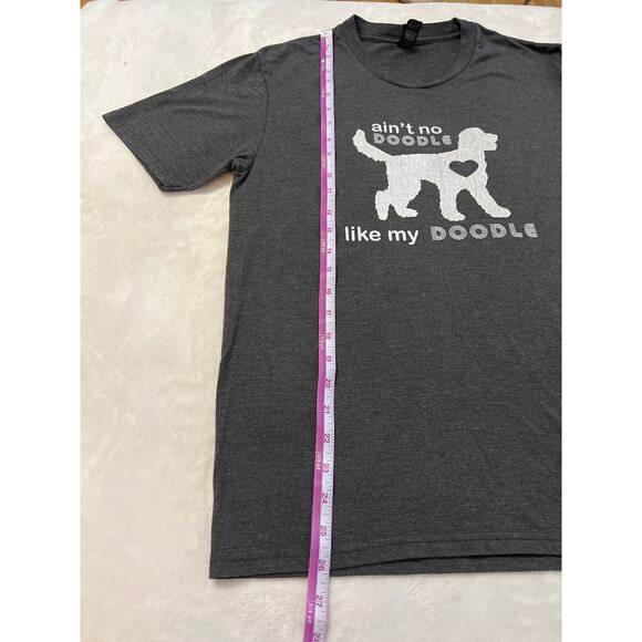 DISTRICT PERFECT TRI DOODLE GRAY TSHIRT SMALL - Picture 5 of 7